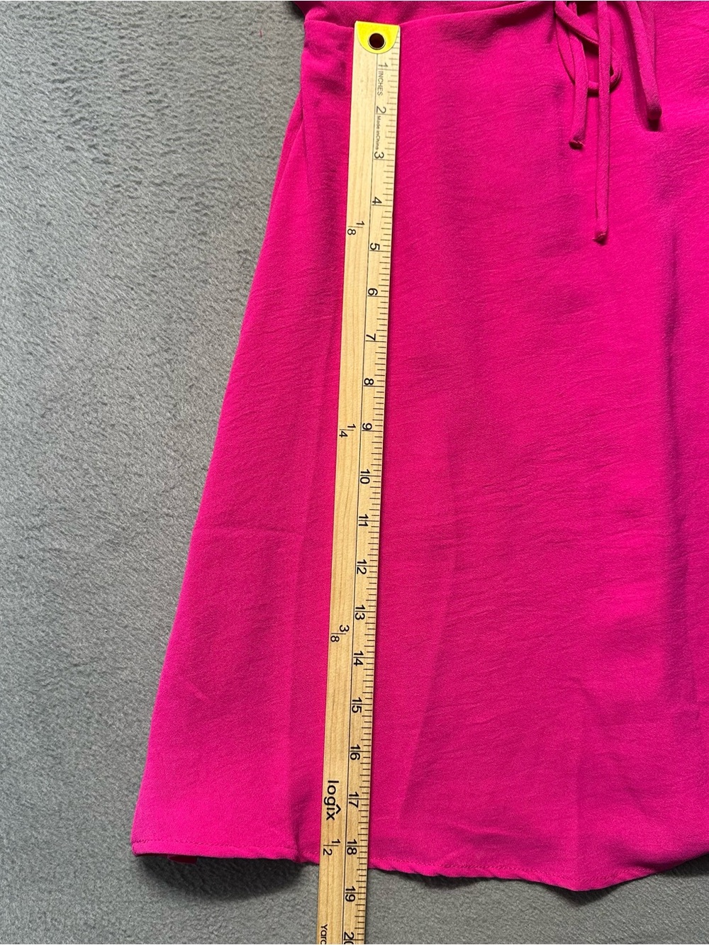 Monteau Los Angeles Womens Small Dress Pink Ruched Flutter Sleeve Mini NWT - Picture 11 of 12